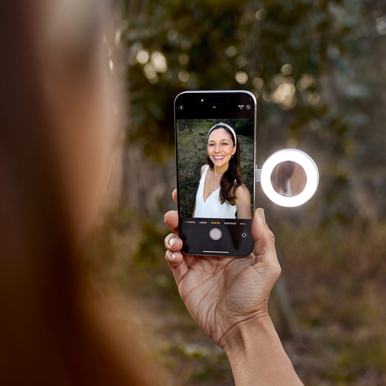 Mini Ring Light à Clipser sur Smartphone